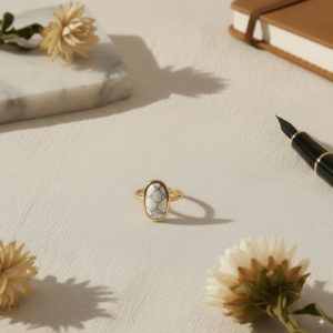 Bague Cléa - Blanc